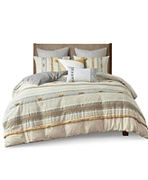 Ink+Ivy Cody Cotton 3-Pc. Duvet Cover Set, King/California King