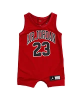 Jordan Baby Boys & Girls Sleeveless Mesh Jersey Dna Romper