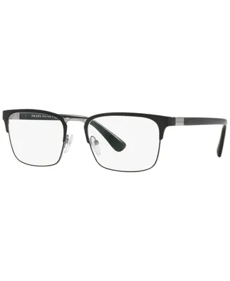 Prada Pr 54TV Men's Rectangle Eyeglasses