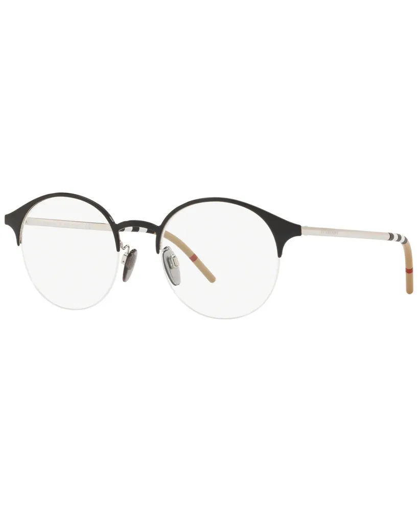 Burberry BE1328 Unisex Round Eyeglasses