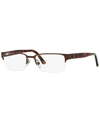 Versace VE1184 Men's Rectangle Eyeglasses