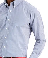 Club Room Men's Regular Fit Mini Gingham Dress Shirt, Created for Macy's