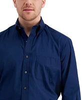 Club Room Men's Regular Fit Pinpoint Dress Shirt, Created for Macy's