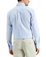 Club Room Men's Regular Fit Mini Gingham Dress Shirt