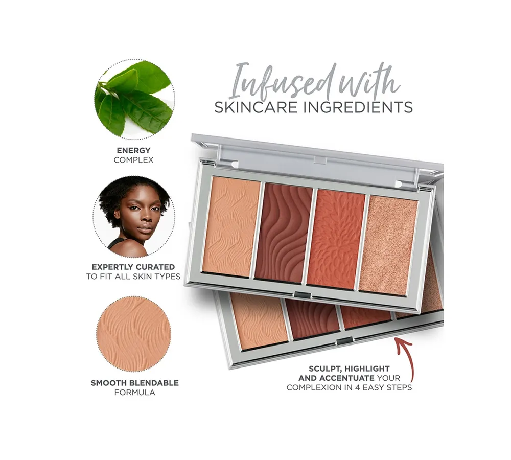 PUR 4-In-1 Skin Perfecting Powder Face Palette 