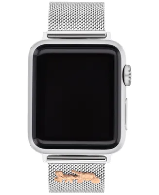 Coach Stainless Steel Mesh 38/40/41mm Apple Watch Band