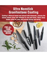 GraniteStone Nutri Blade 6-Pc. Knife Set