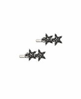 Women's Twin Star Magnetic Barrette Set, Pack of 2