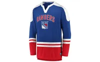 Majestic Men's New York Rangers Slapshot Crew Shirt