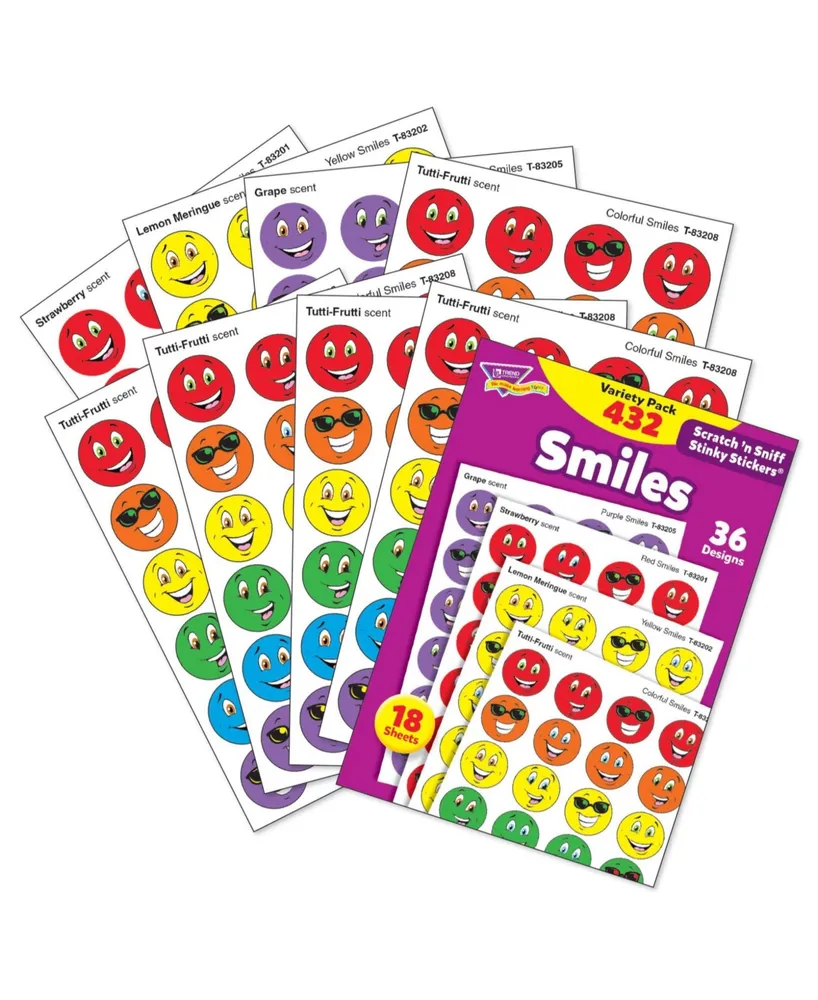 Smiles Stinky Stickers Variety Pack