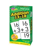 Addition 13-18 Skill Drill Flash Cards