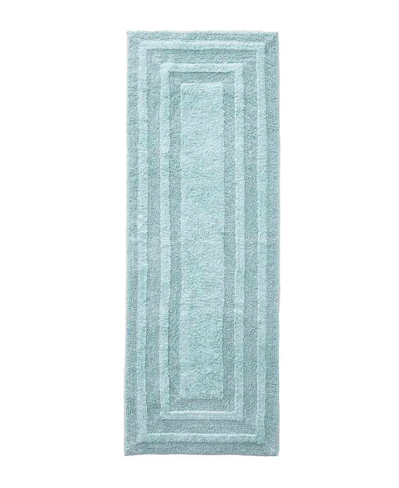 Eddie Bauer Logan Cotton Tufted Bath Runner Rug, 60" X 22"