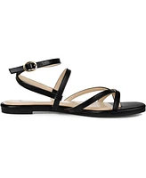 Journee Collection Women's Serissa Strappy Flat Sandals
