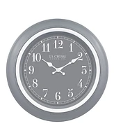 La Crosse Technology Clock 18" Louisa Analog Quartz Wall Clock