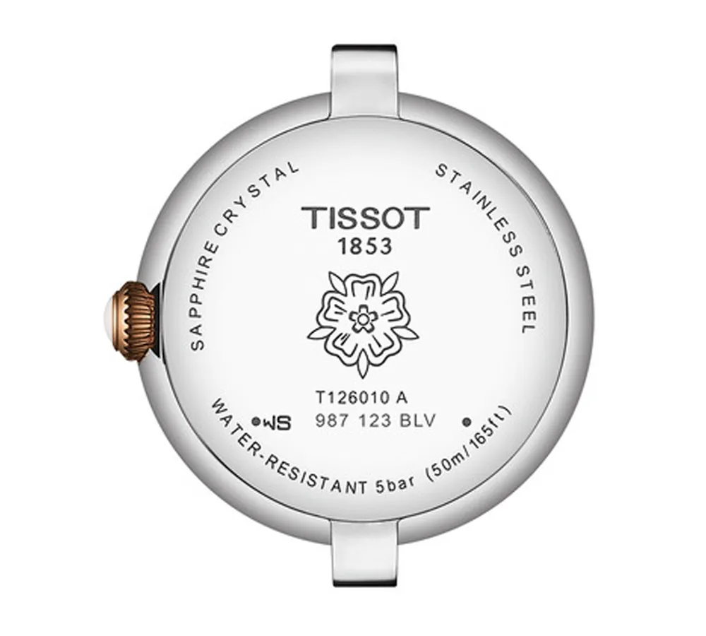 Tissot Women's Swiss Bellissima Two-Tone Stainless Steel Bracelet Watch 26mm