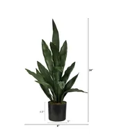 2' Sansevieria Artificial Plant