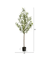 6' Olive Artificial Tree