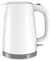 Black & Decker Honeycomb Collection 1.7-Liter Rapid Boil Electric Cordless Kettle