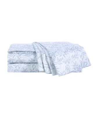 Closeout! Wellbeing 300 Thread Count 6 Pc. Sheet Set with Silvadur Antimicrobial Treatment, Twin