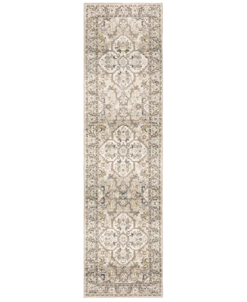 Jhb Design Journey JOU03 2'3" x 8' Runner Rug