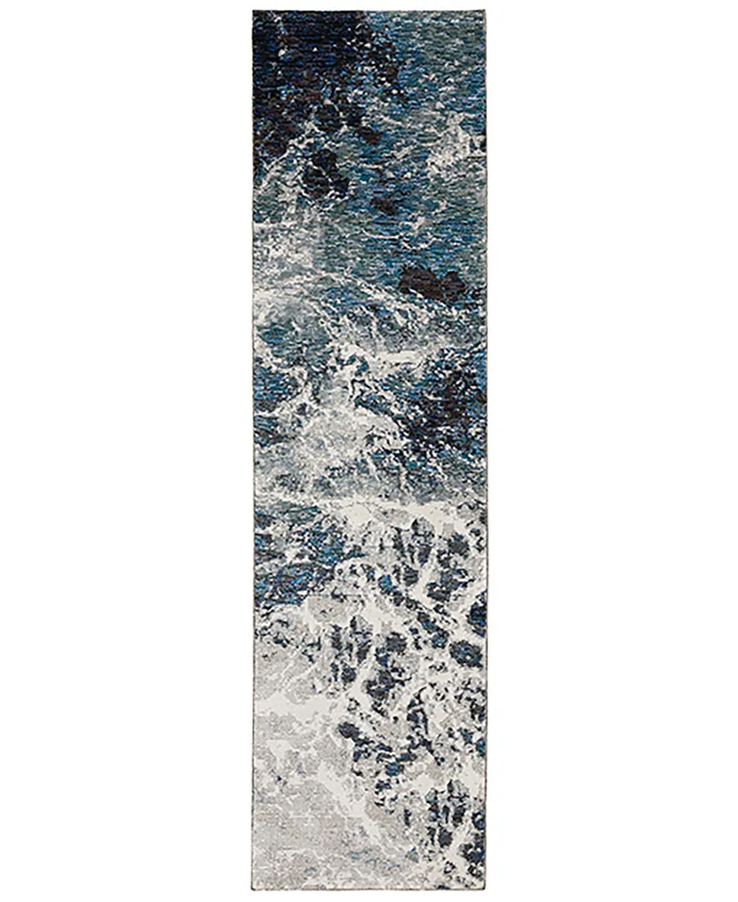 Jhb Design Strata STR03 2'6" x 12' Runner Area Rug