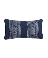 Levtex Valentina Embroidered Decorative Pillow, 12" x 24"