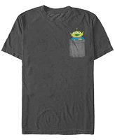 Fifth Sun Men's Alien Faux Pocket Short Sleeve Crew T-shirt