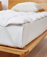 Serta White Goose Feather & Down Fiber Featherbed