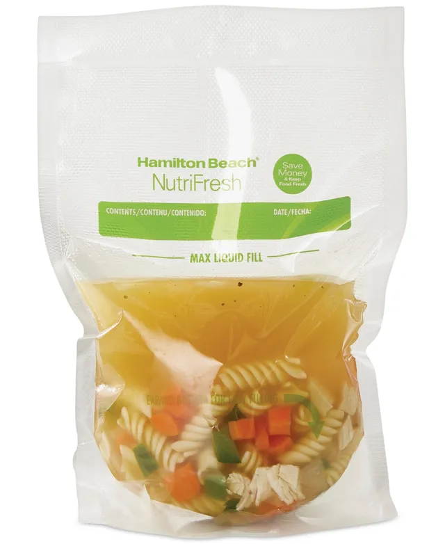 Hamilton Beach NutriFresh Vacuum Sealer for Liquid & Dry Food - Macy's