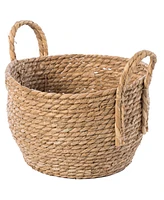 Decorative Round Wicker Woven Rope Small Storage Basket