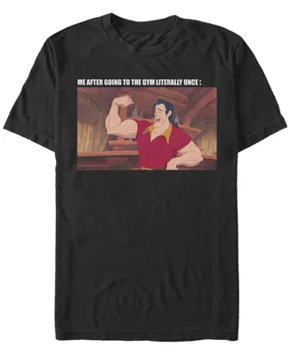 Fifth Sun Men's Gaston Gym Meme Short Sleeve Crew T-shirt