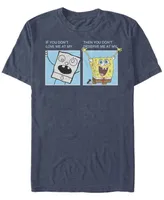 Fifth Sun Men's Doodlebob Meme Short Sleeve Crew T-shirt