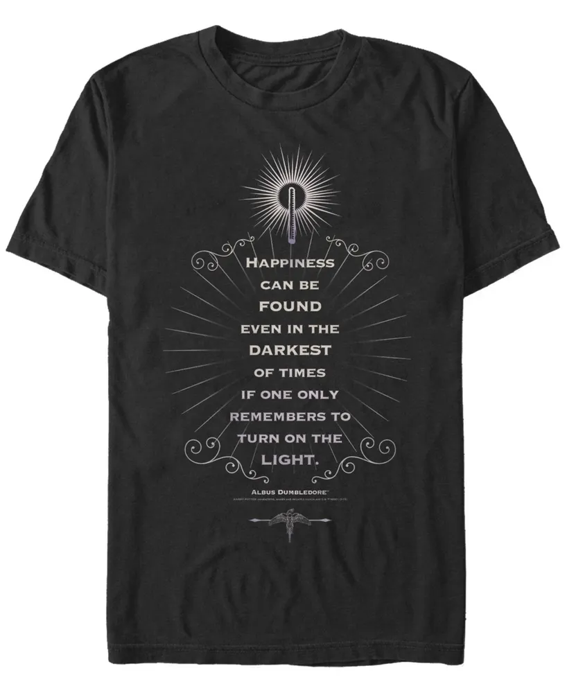 Fifth Sun Men's There is Happiness Short Sleeve Crew T-shirt