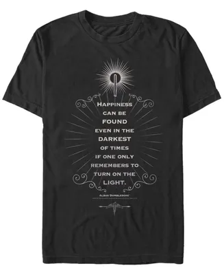 Fifth Sun Men's There is Happiness Short Sleeve Crew T-shirt