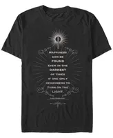 Fifth Sun Men's There is Happiness Short Sleeve Crew T-shirt