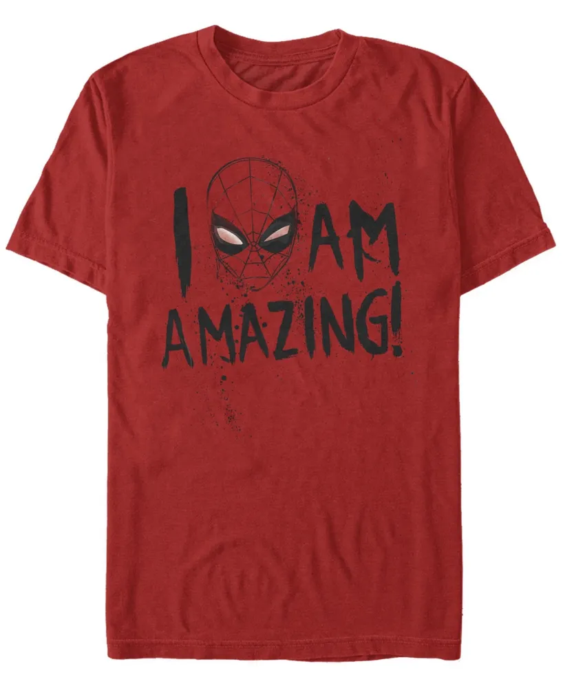 Fifth Sun Men's Amazing Spidey Short Sleeve Crew T-shirt