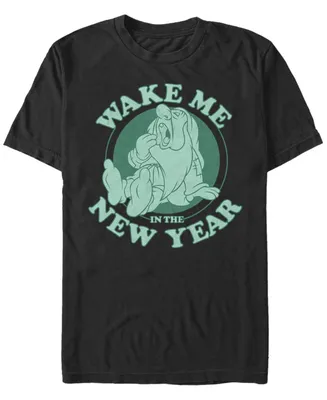 Fifth Sun Men's Sleepy New Year Short Sleeve Crew T-shirt