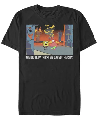 Fifth Sun Men's Saved The City Short Sleeve Crew T-shirt