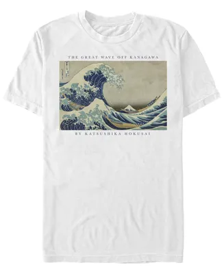 Fifth Sun Men's Great Wave Short Sleeve Crew T-shirt
