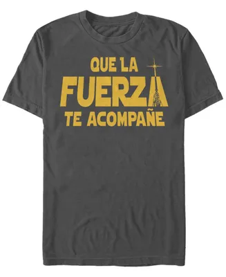 Fifth Sun Men's Fuerza to Acompane Short Sleeve Crew T-shirt
