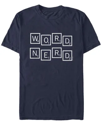 Fifth Sun Men's Word Nerd Short Sleeve Crew T-shirt