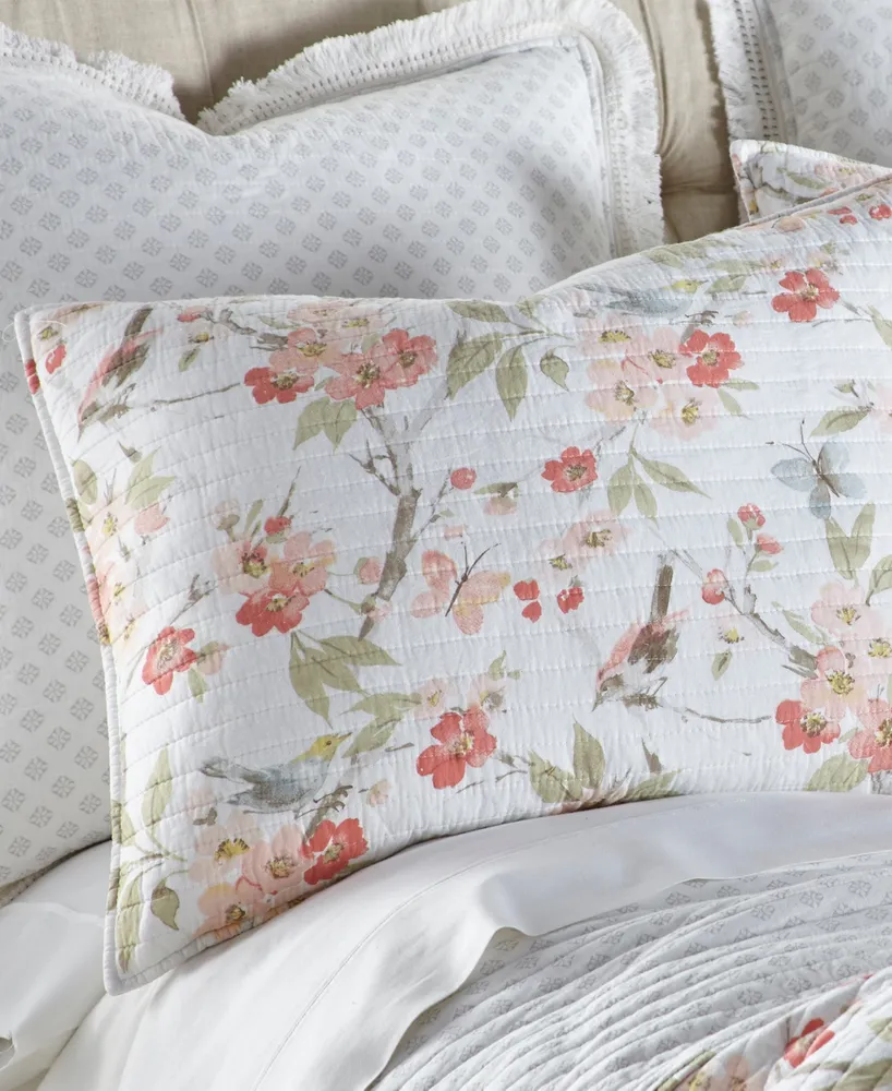 Levtex Pippa Painterly Floral -Pc. Quilt Set