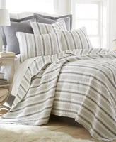 Levtex Rochelle Stripe -Pc. Quilt Set