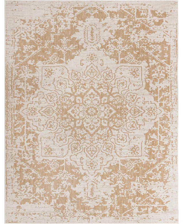 Jill Zarin Outdoor Anguilla 7'10 x 10' Area Rug - Green