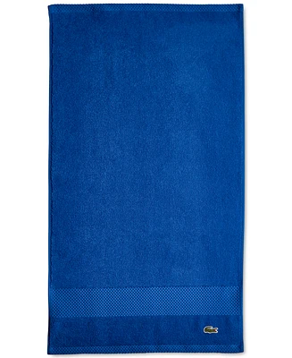 Lacoste Home Heritage Anti-Microbial Supima Cotton Hand Towel, 16" x 30"