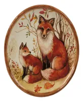 Pine Forest Set of 4 Canape Plate Square
