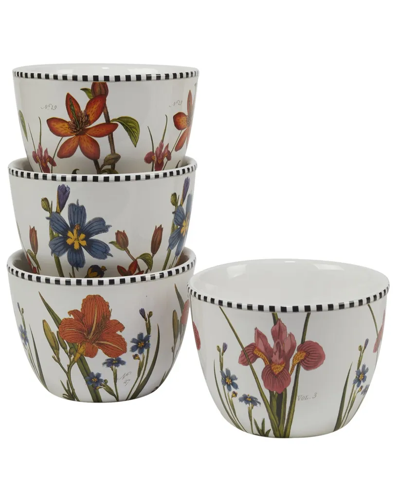 Botanical Flora 16 Piece Dinnerware Set