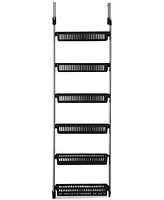 Household Essentials Over-the-Door 6-Shelf Storage Rack