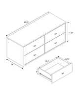 Prepac Floating 4-Drawer Dresser