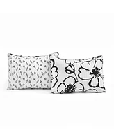 Lush Decor Scandinavian Floral 3 Piece Quilt Set